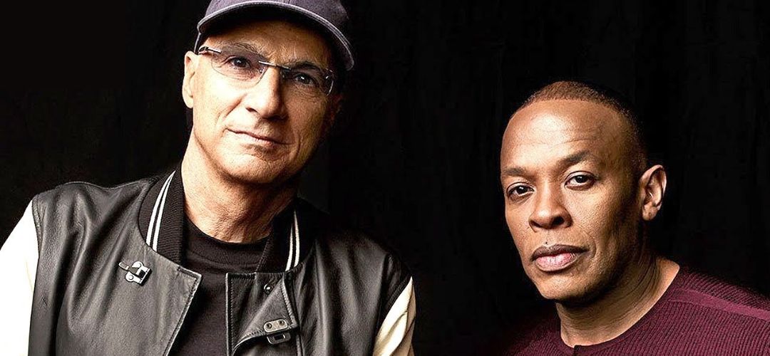 jimmy iovine (left), dre (right)